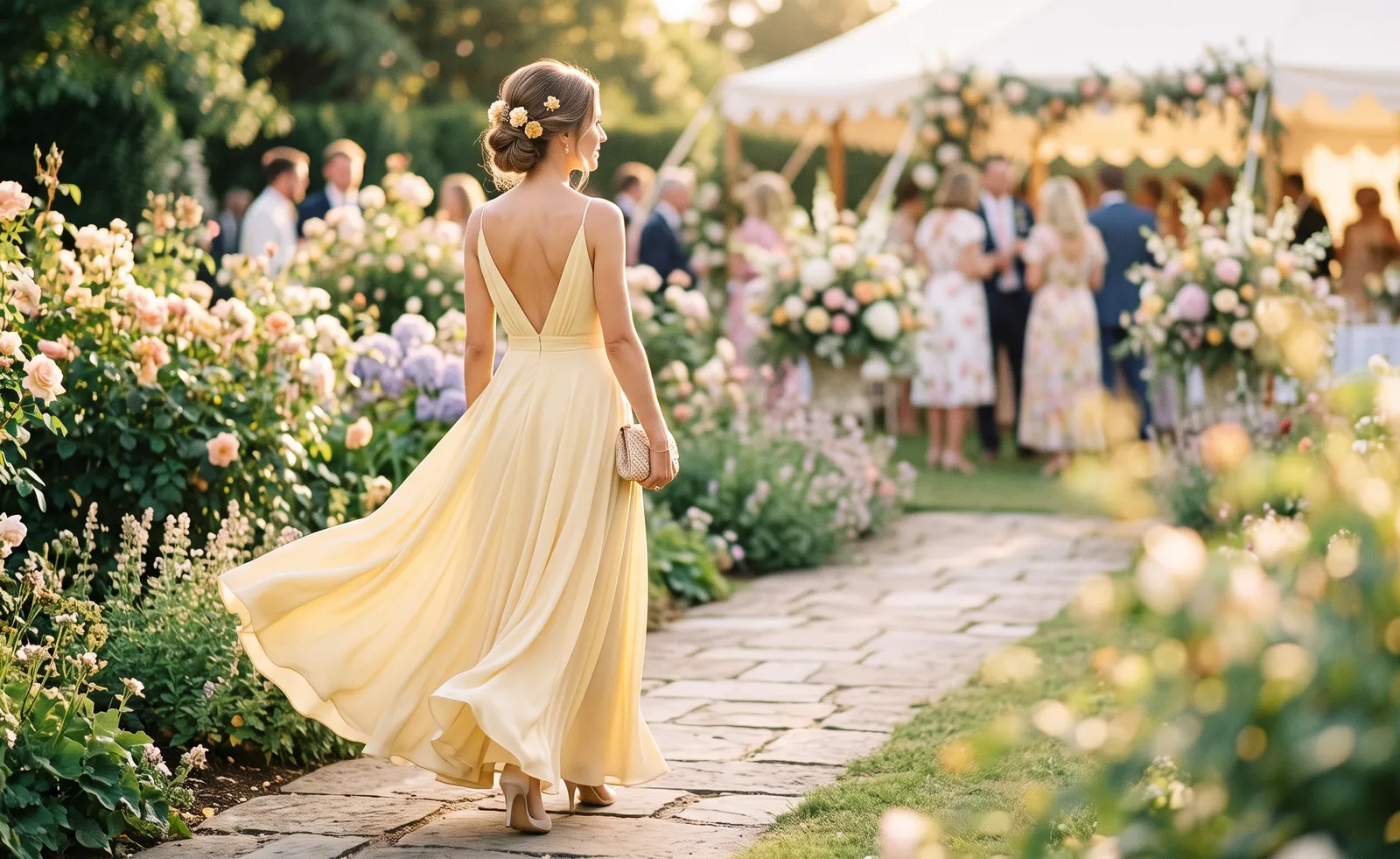 Vestidos de invitada de boda 2026: tendencias y colores